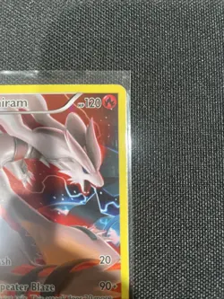 Reshiram RED FULL ART XY74 Promo LP 120hp Eng Pokemon TCG - Image 4