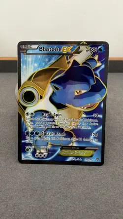 Blastoise EX (142/146) NM/LP Holo Pokemon XY TCG Ultra Rare Full Art - Image 1