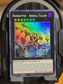 Raidraptor - Arsenal Falcon 1st Ed Super Rare ROTD-EN094 Yu-Gi-Oh! NM - Image 1