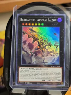 Raidraptor - Arsenal Falcon 1st Ed Super Rare ROTD-EN094 Yu-Gi-Oh! NM - Image 3