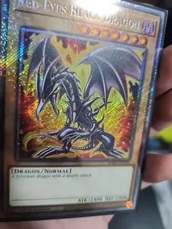 Yugioh 2x SET Red-Eyes Black Dragon ALTERNATE ARTS RA04 Platinum SECRET RARES - Image 2