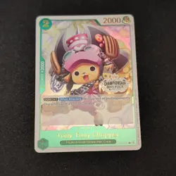 One Piece Tony Tony Chopper OP02-034 Paramount War Uncommon Foil 2000 English - Image 1