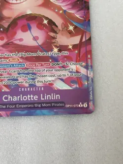 One Piece TCG Charlotte Linlin OP11-073 Alternate Art A Fist of Divine Speed - Image 4