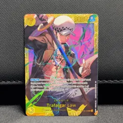 One Piece Trafalgar Law OP10-119 OP-10 SR Holo Full Art Character 9000 English - Image 1