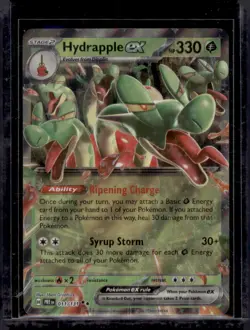 Hydrapple ex 014/142 Holo Rare Pokemon Card Shrouded Fable 2024 Near Mint - Image 1