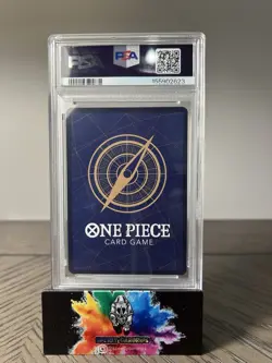 2024 One Piece OP08 EN Treasure Rare #109 Monkey D. Luffy PSA 9 MINT - Image 2