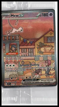 Mew ex SV: Scarlet & Violet Promo Cards #053 Sealed Near Mint or Better - Image 1