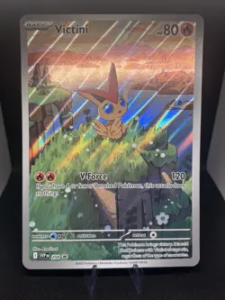 POKEMON TCG VICTINI 208 JUMBO CARD BLACK STAR PROMO BLACK BOLT WHITE FLARE - Image 1