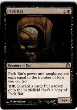 MTG Pack Rat Return to Ravnica Rare #73 - Image 1