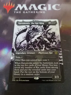 Mtg. Karumonix, the Rat King. Showcase. Phyrexia: All Will Be One. Pack Fresh - Image 1