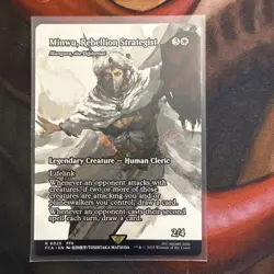 MTG Minwu, Rebellion Strategist Magic: The Gathering Final Fantasy #0025 - Image 2