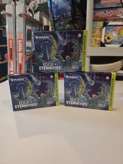 3x Edge of Eternities Collector Booster Box - MAGIC THE GATHERING Ship Quick - Image 1