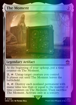 MTG Magic the Gathering The Moment (180/1208) Doctor Who LP FOIL - Image 1