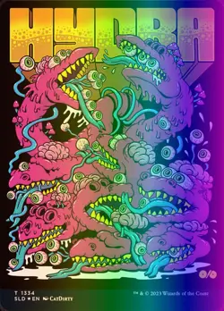 MTG Token - Hydra (1334/1320) Secret Lair Drop Series NM FOIL - Image 1