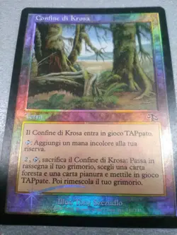 CONFINE DI KROSA Krosan Verge *FOIL* x 1 ITA - MTG JUDGMENT NM/EX - Image 1
