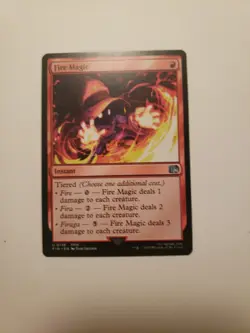 NM Fire Magic, MTG, Final Fantasy, Magic the Gathering, 136 - Image 1