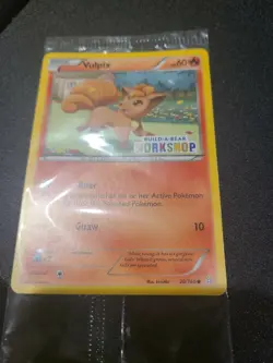 Pokemon SEALED Card from Build-A-Bear - VULPIX - Image 1