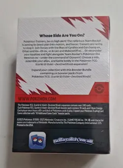 Pokemon TCG Scarlet & Violet Destined Rivals Booster Bundle NEW/ SEALED - Image 3