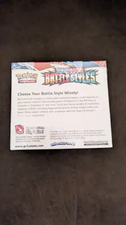 Pokemon Sword and Shield Battle Styles Booster Box - Image 2
