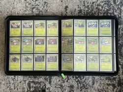Pokemon Scarlet & Violet Obsidian Flames Complete Master Set NM W/ Binder - Image 3