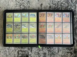 Pokemon Scarlet & Violet Obsidian Flames Complete Master Set NM W/ Binder - Image 4