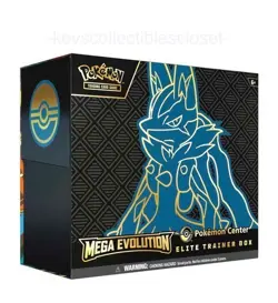 Pokemon Center Exclusive Mega Evolutions Lucario Elite Trainer Box ETB - PRESALE - Image 1
