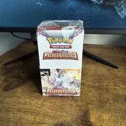Pokemon Scarlet & Violet Paldea Evolved Half Booster Box (18 Packs) - Image 1