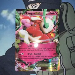 Florges-EX-67/119 Phantom Forces Full Art Pokemon TCG NM/M condition - Image 1