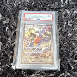 Pokemon Destined Rivals Cynthia's Garchomp ex 232/182 SIR Holo Full Art PSA 10 - Image 2