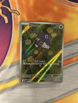 Nymble 96/94 Phantasmal Flames Holo Illustration Rare Pokemon TCG - Image 1