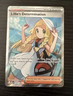 Pokemon Lillie's Determination 169/132 Mega Evolution - Image 1