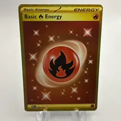 Pokemon 2023 SV Obsidian Flames OBF en Basic Fire Energy #230/197 - Image 1