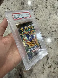 PSA 10 GEM MINT 2023 Pokemon Crown Zenith Foil Pack Authentic Sealed English - Image 3