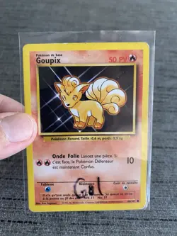 Carte Pokemon Goupix 68/102 Set De Base Wizard Francais Occasion - Image 3