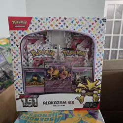 Pokemon Scarlet & Violet 151 Alakazam EX Collection Box - Image 1
