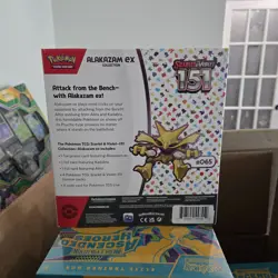 Pokemon Scarlet & Violet 151 Alakazam EX Collection Box - Image 2