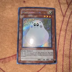 🔥 Yugioh Marshmallon PP01-EN003 SECRET RARE ORIGINAL HOLOFOIL LP #2 - Image 1