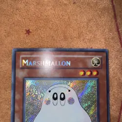 🔥 Yugioh Marshmallon PP01-EN003 SECRET RARE ORIGINAL HOLOFOIL LP #2 - Image 2