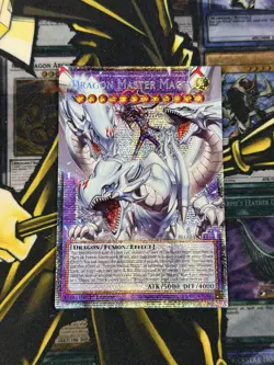 BLGG-EN137 Dragon Master Magia Extended Art Starlight Rare 1st Ed YuGiOh - Image 1