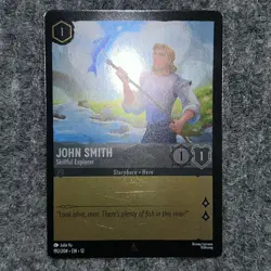 Disney Lorcana Wilds Unknown John Smith 192/204 Rare Foil - Image 2