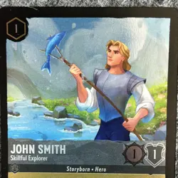 Disney Lorcana Wilds Unknown John Smith 192/204 Rare Foil - Image 5