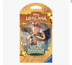 1x Disney Lorcana TCG: Wilds Unknown Sleeved Pack Brand New Factory Seal - Image 1