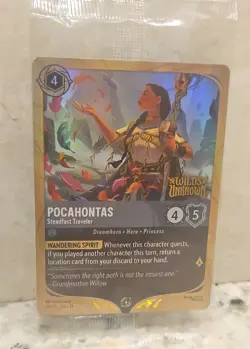 Pocahontas - Steadfast Traveler - 48/P3 Promo - Disney Lorcana Wilds Unknown - Image 1