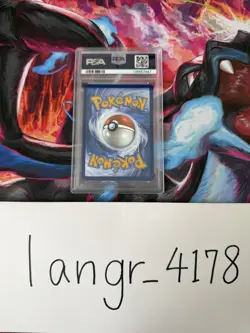 Cynthia's Garchomp ex PSA 10 English Pokemon Card 204 Black Star Promo PC 2025 - Image 2