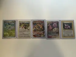Rayquaza C 8/147 M Charizard EX 13/108 + More Pokemon TCG Lot 5 Cards Raw - Image 1
