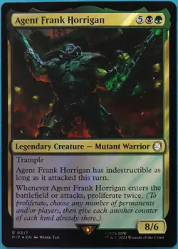 Agent Frank Horrigan (Surge 617) FOIL Fallout PLD Surge CARD (516334) ABUGames - Image 1
