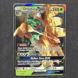 Pokemon Card- Decidueye GX 12/149- Sun & Moon 2017 - Image 1