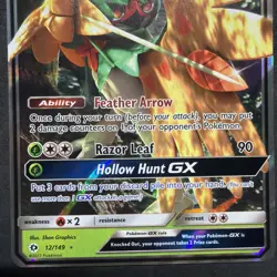 Pokemon Card- Decidueye GX 12/149- Sun & Moon 2017 - Image 4