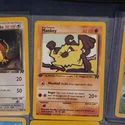 Pokemon TCG 2000 Team Rocket 15-Card Lot English 1st Edition RAW - Image 5