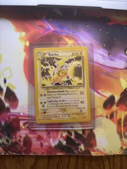 Pokemon Card Raichu Neo Revelation 21/64 Non-Holo Rare English - Image 1